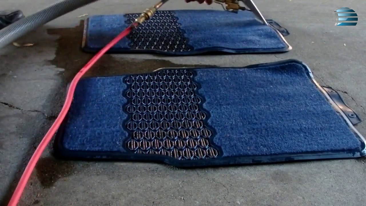 Steam Cleaning Car Mats YouTube