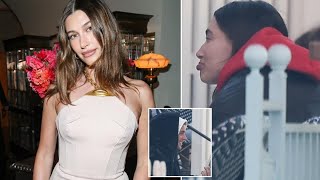 Hailey Bieber’s Stunning No-Makeup Look as She Meets a Scruffy Justin Bieber!