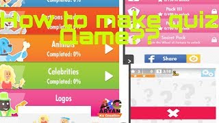 How to make a quiz game in Sketchware???? { Without codeing}. screenshot 5
