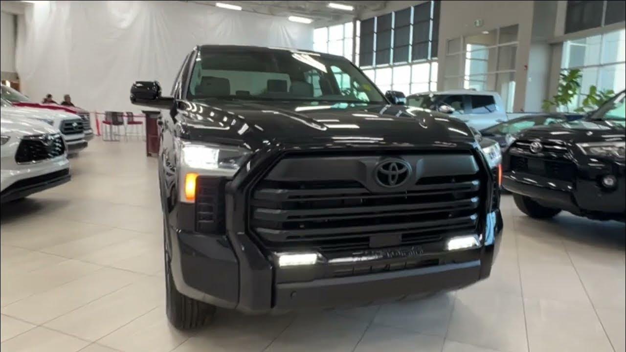 2024 Toyota Tundra Limited Nightshade Tour YouTube