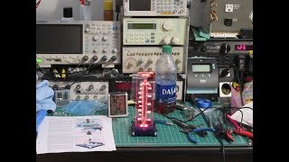 Nixietherm RGB - A Nixie bargraph tube thermometer by Mr. Nixie
