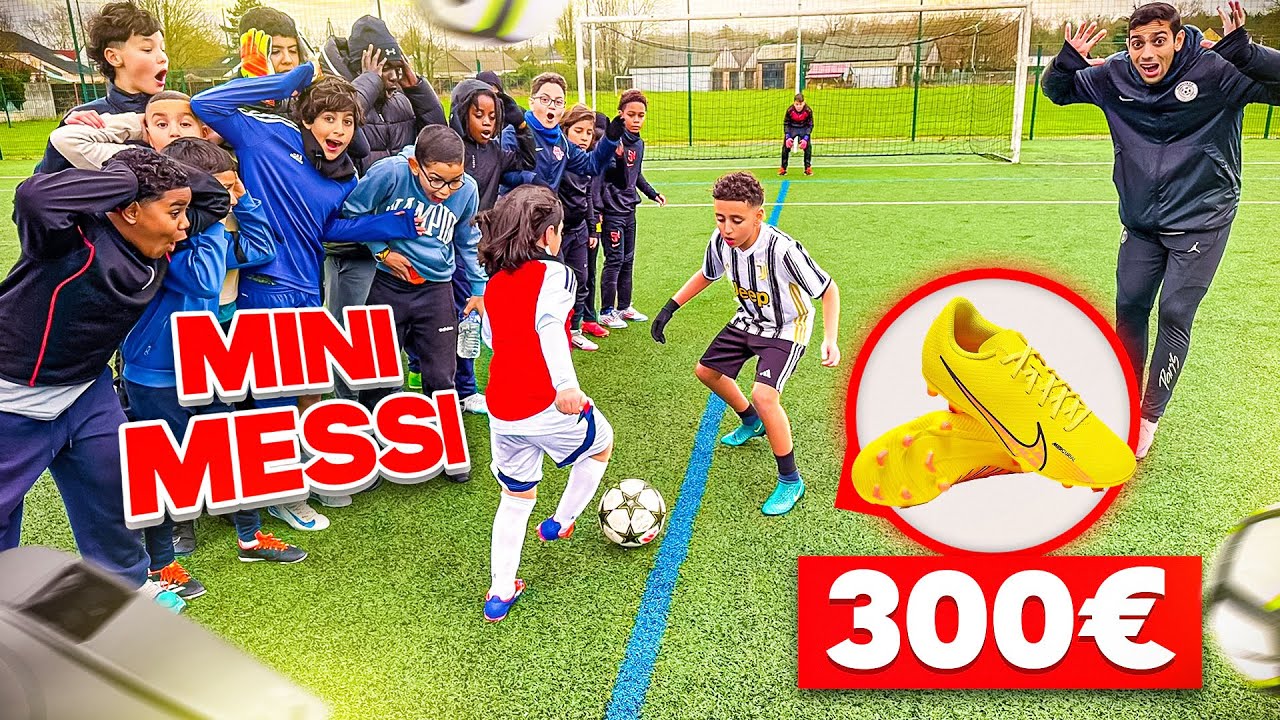 CELUI QUI BAT MINI MESSI GAGNE UN MEGA CADEAUX DE FOU !