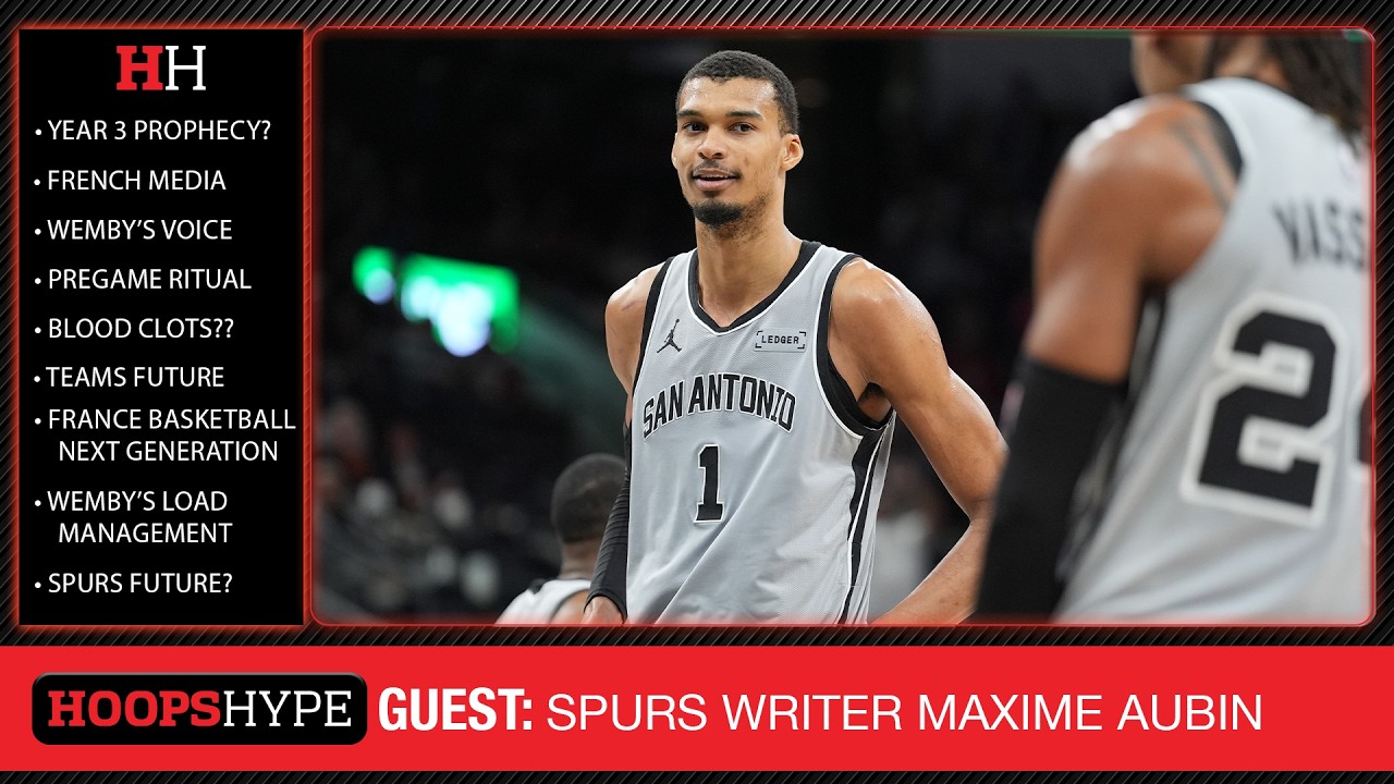 Around The Beat: Maxime Aubin On Wembanyama, Spurs Playoff Hopes & France’s NBA Pipeline