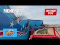 Monorail  - On-Ride POV - Great Yarmouth Pleasure Beach