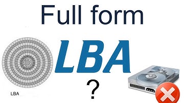 What is LBA stand for ?