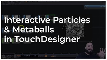 Interactive Particles & Metaballs in TouchDesigner - TouchDesigner Tutorial 064
