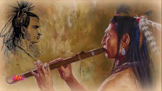 Indianermu Entspannungsmu Naturgeräusche Flöte Der Amerikanischen Ureinwohner