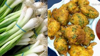 Hare Pyaz Ke Pakode / हरे प्याज के पकोड़े / Ramadan Iftar Recipe / Tea Time snacks