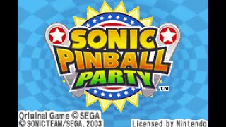 Sonic pinball Party Story Mode Full Playthrough No Commentary