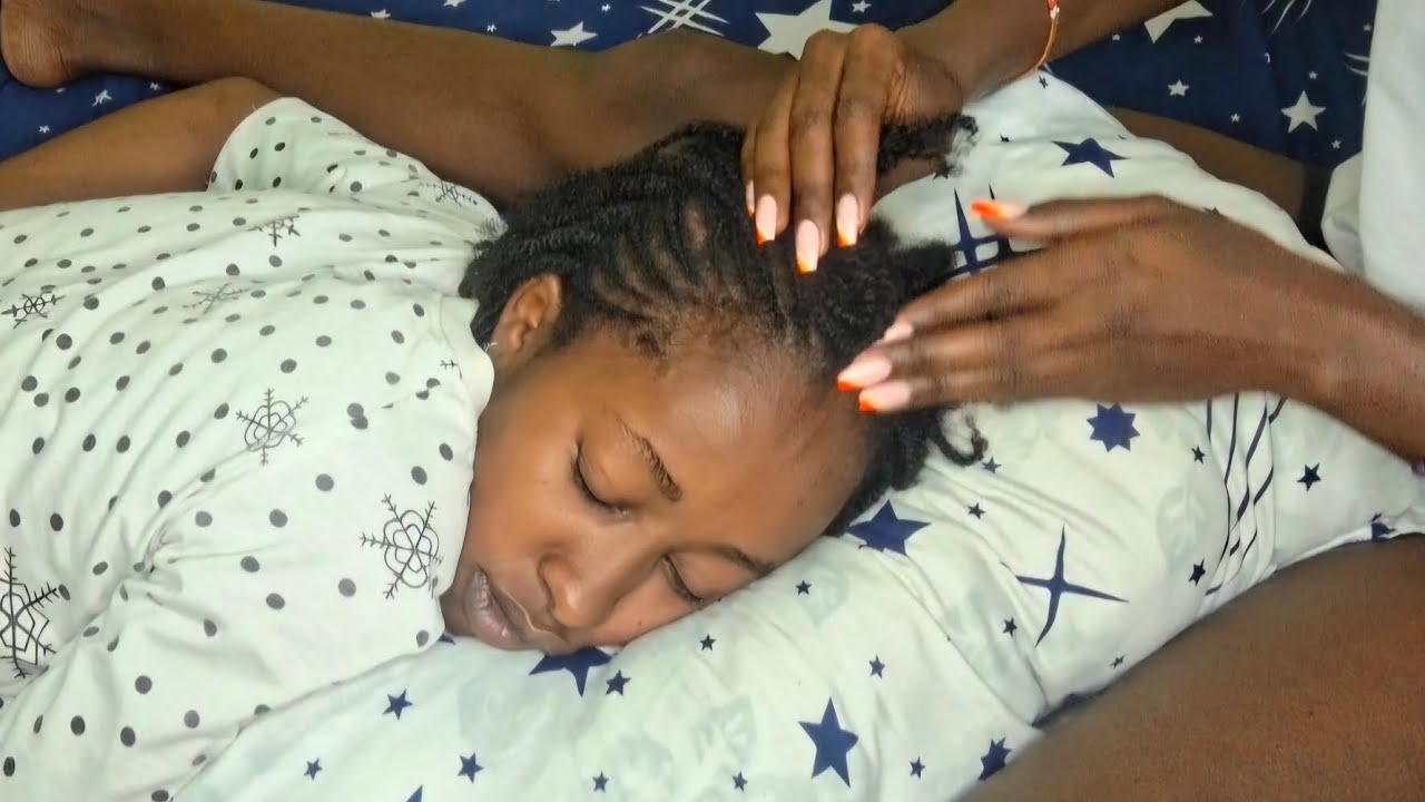 Deep Scalp Scratching & Hair Play for Sleep | ASMR Head Massage