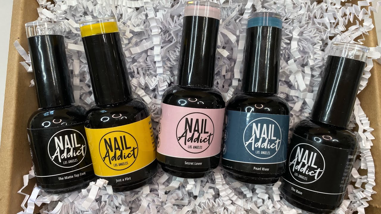 NAIL ADDICT LA GEL POLISH | swatches + review