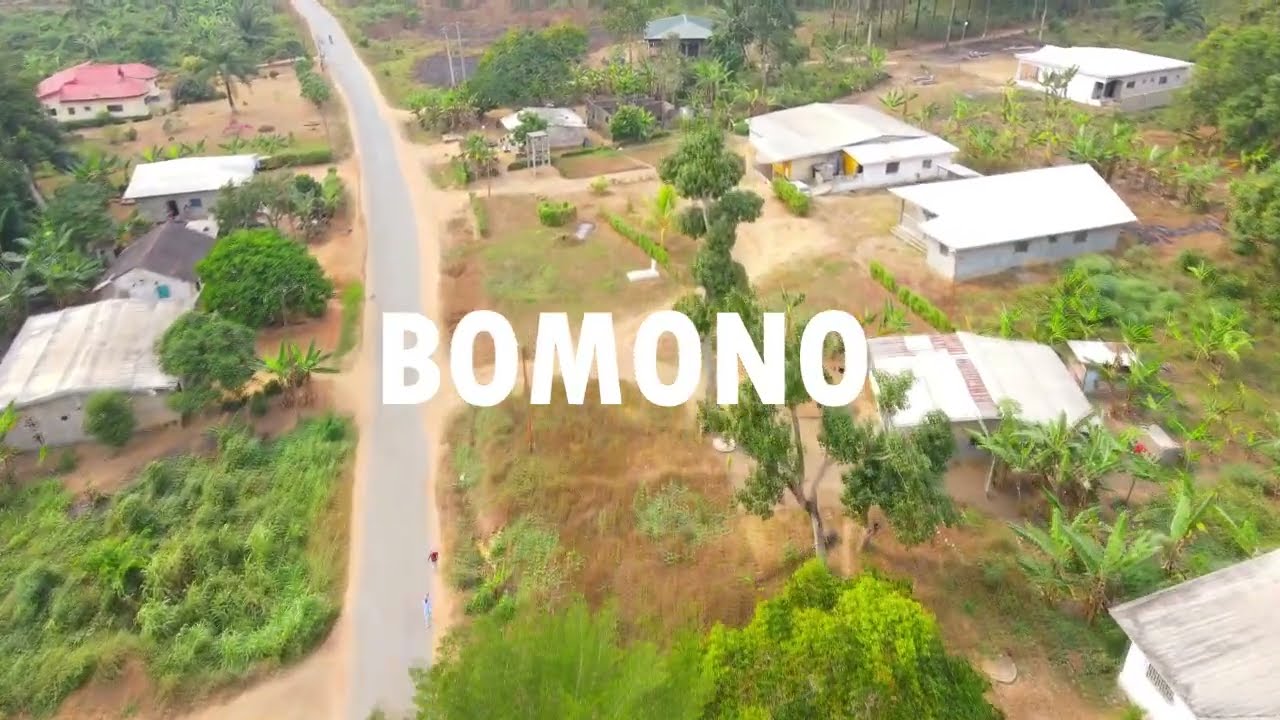 VUES AERIENNES DU RANCH DE PETIT PAYS A BOMONO