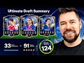 INSANE TOTY MIDFIELDERS 124 FUT DRAFT CHALLENGE
