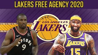 Top 5 Free Agent PF\/Centers the Lakers Should Sign to Improve Floor Spacing! Lakers Free Agency 2020