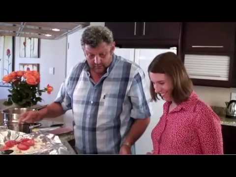 Barry Hilton cooks for The Global Table