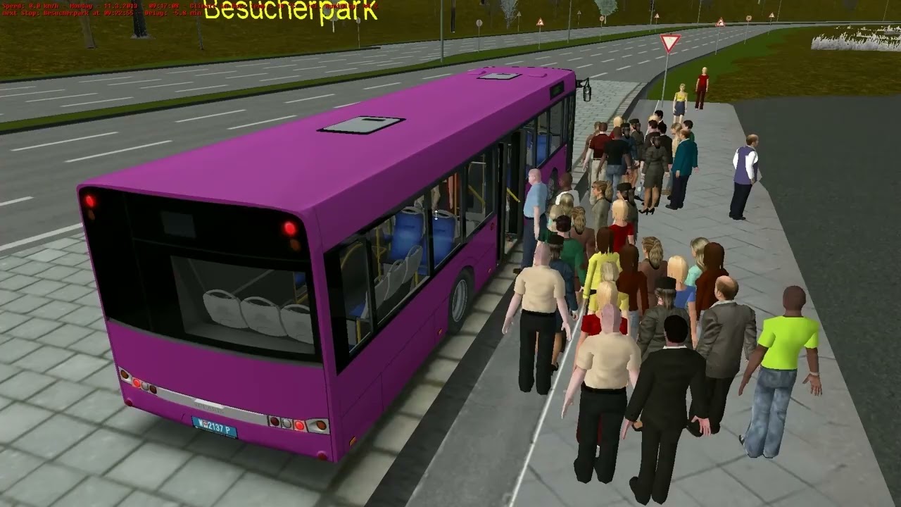 Solaris Urbino 12 III (1,5 d.; C8, D854) on Airport Map; Line: (R70) --- Flughafen Rundfahrt route