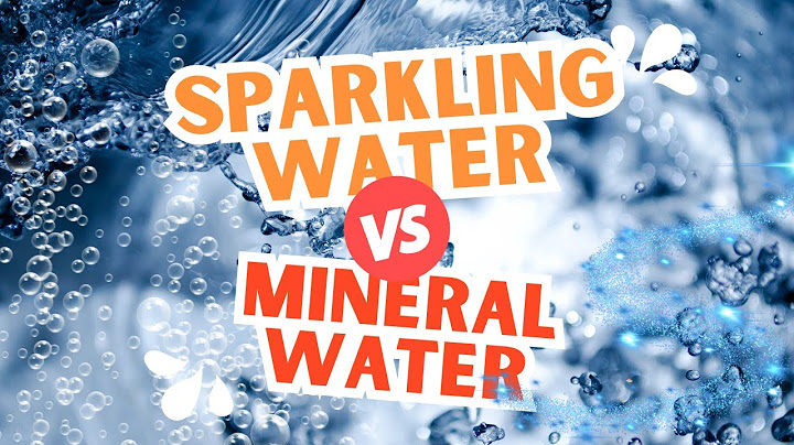 Sparkling Water vs. Mineral Water: The 5 Shocking Differences You Need to Know!