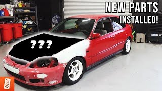 Building & Heavily Modifying a 1999 Honda Civic EK Hatchback  Part 2