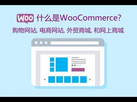 什么是WooCommerce？可以帮您做购物网站, 电商网站, 外贸商城, 和网上商城 (WordPress网站)