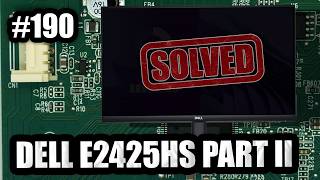 DELL E2425HS - NO POWER (PART II)