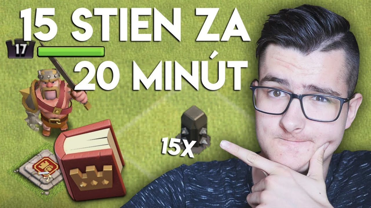 Clash of Clans CZ SK #29 - 15 stien za 20 minút
