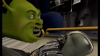 Darth Vader murdered by Shrek