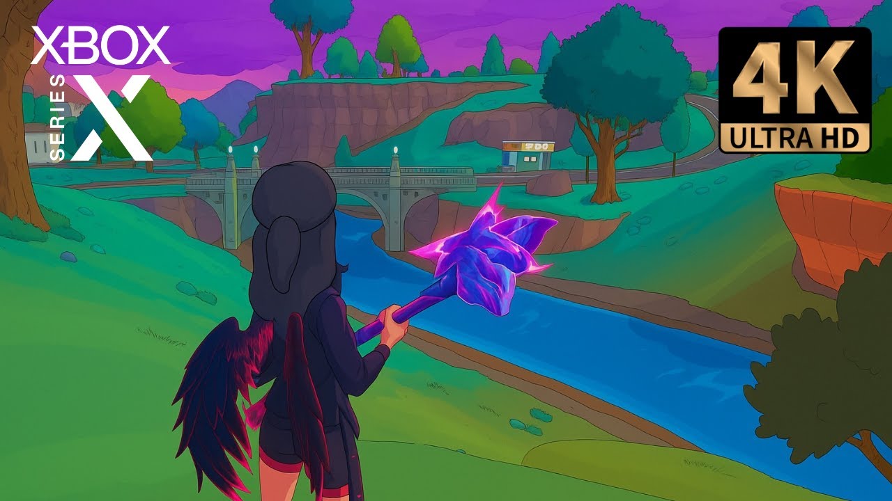 Fortnite - The Simpsons | Skin: Morgan Myst | Zero Build | Xbox Series X (4K 60FPS)