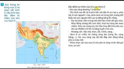 Bài 7  Bản đồ chính trị chấu Á  Các khu vực châu Á 4