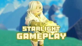 Starlight gameplay. Heroes online world roblox