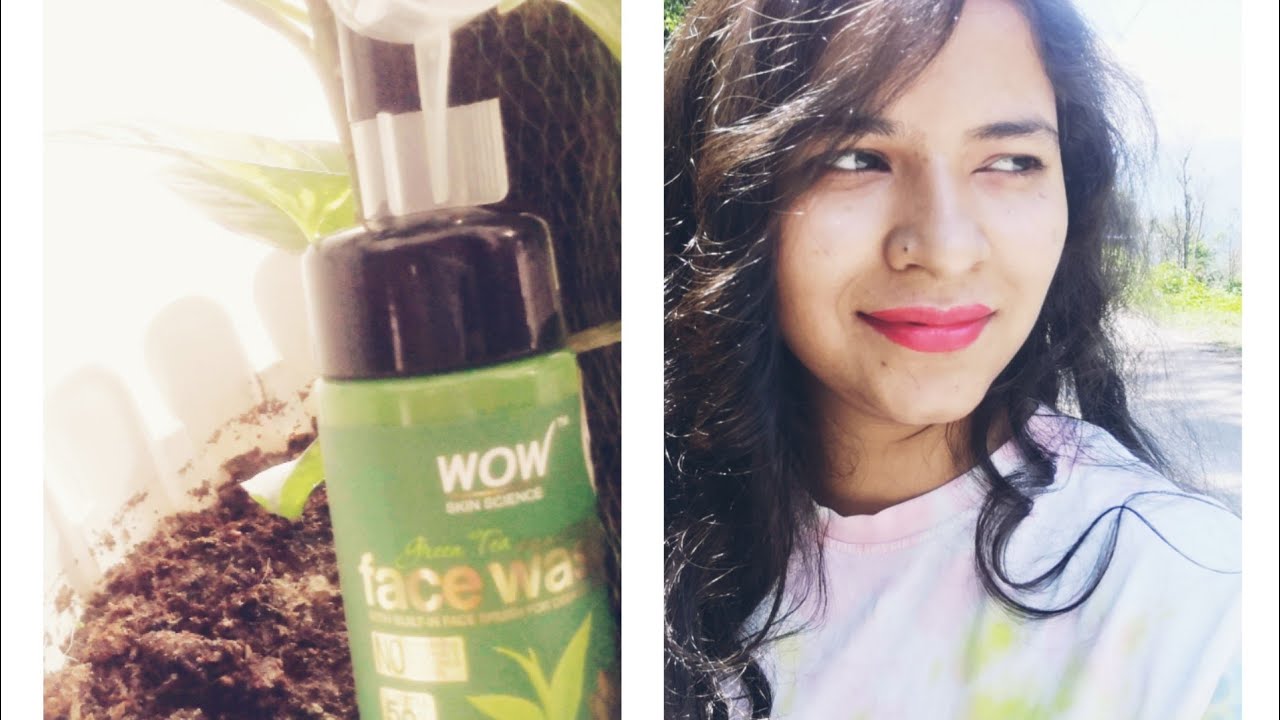 Wow Green Tea Foaming Face Wash Review YouTube