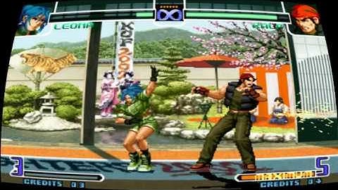 Kof 2002 Leona Combos