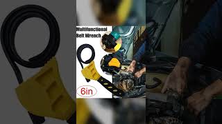 Belt Wrench 6-inch, Steel Handle, Tear-Resistant Strap, 100kg+ Capacity – Universal Belt Wrench – Al