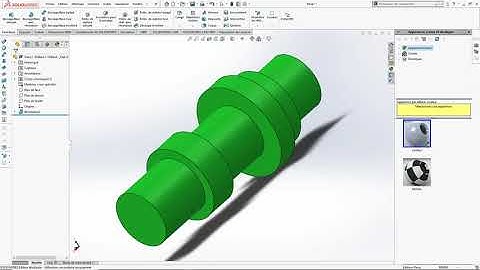 Solidworks Tutorial Beginners How to create a shaft