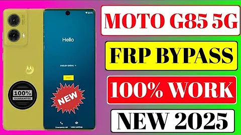 Motorola Moto G85 5G Frp Bypass Setting Not Open | Moto G85 Frp Bypass 2025 |Motoroal Frp All Model 