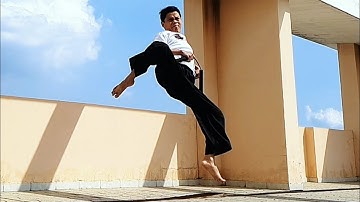 Chơi thử SONG CÔN nhị khúc xốp Eva 8 cạnh màu đen #kanclub