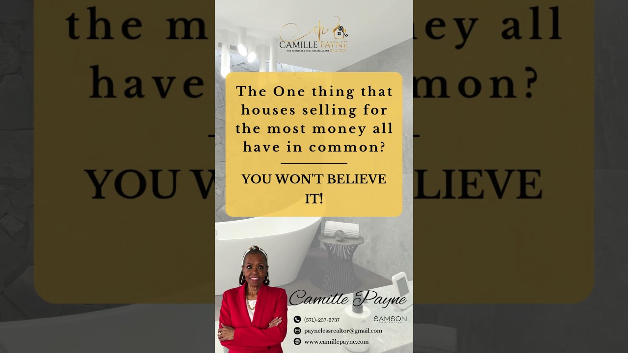 The One thing that houses selling for the most money all have in common