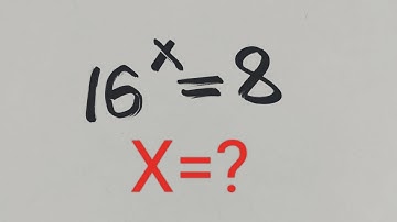 A Nice Exponential Math Olympiad Problem|| Find The Value Of X