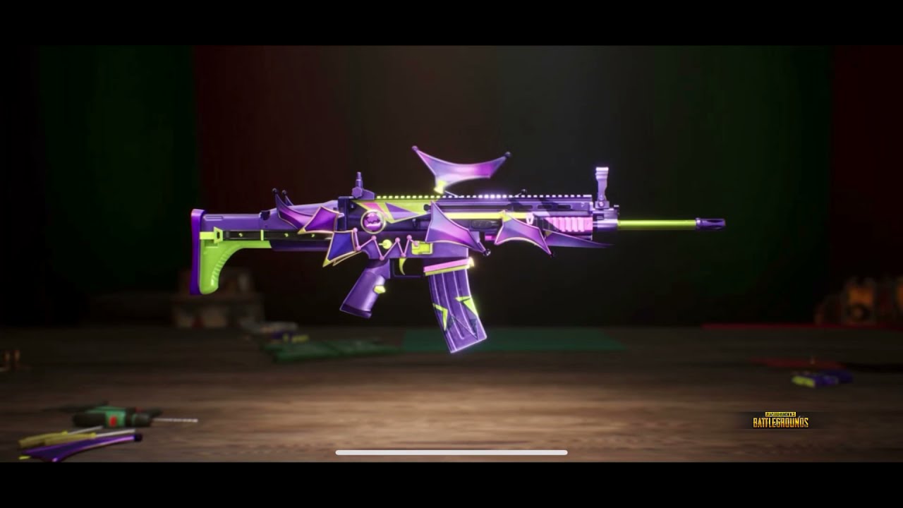 PUBG Mobile - Drop the Bass Intro I New SCAR-L Skin