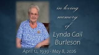 Lynda Gail Burleson Memorial Service
