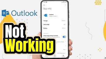 How To Fix Microsoft Outlook Not Opening | Outlook App Not Working on Android