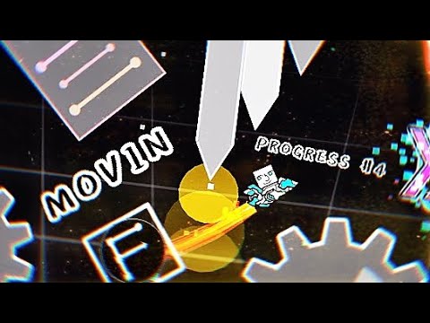 New progress on my level || Geometry Dash - YouTube
