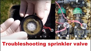 How to clean and repair a Hunter PGV Jar Top sprinkler valve.