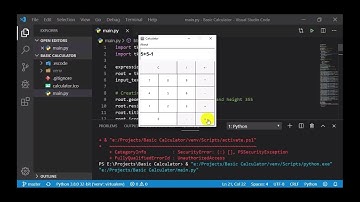 Basic Calculator with Python and TkInter