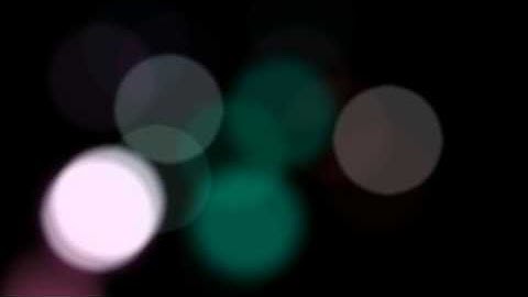 Colorful Slow Digital Bokeh Lights  Royalty Free Backgorund Video Effect Footage AA VFX