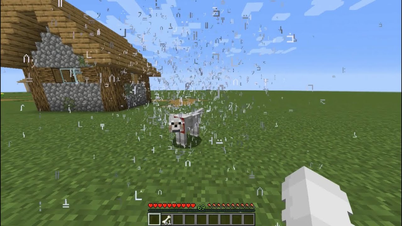 I fed my dog with an Enchanted Golden Apple and this happened!