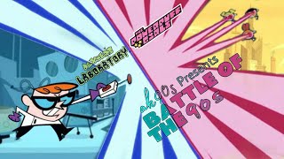 powerpuff girls Vs dexter's laboratory | battle of 90s