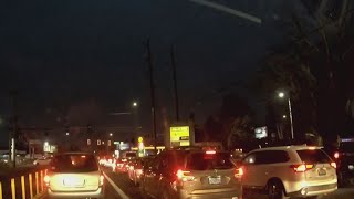 Winter weather leads to severe traffic issues