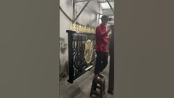 Hàng rào sắt nghệ thuật CNC #shorts