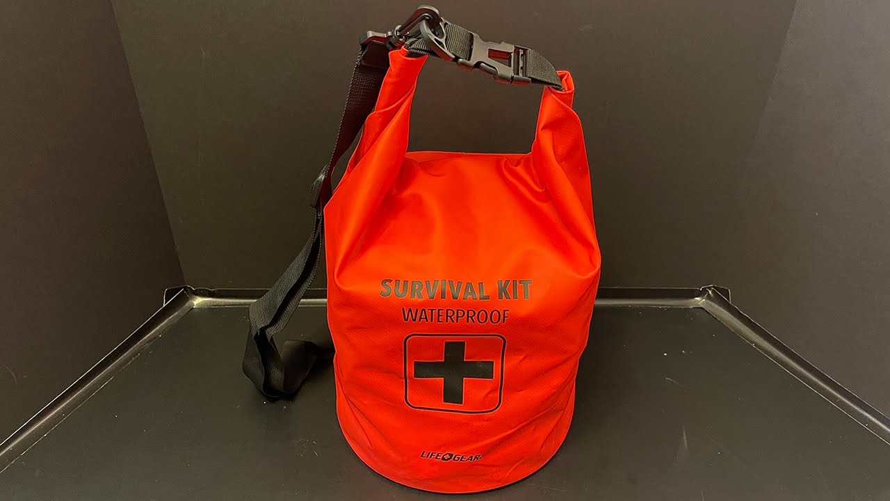 Life Gear 2-Person 72 Hour Waterproof Survival Kit 