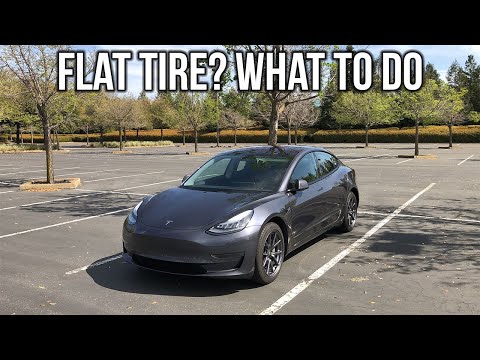 Video: Vai Tesla Model 3 ir aprīkots ar tukšām riepām?